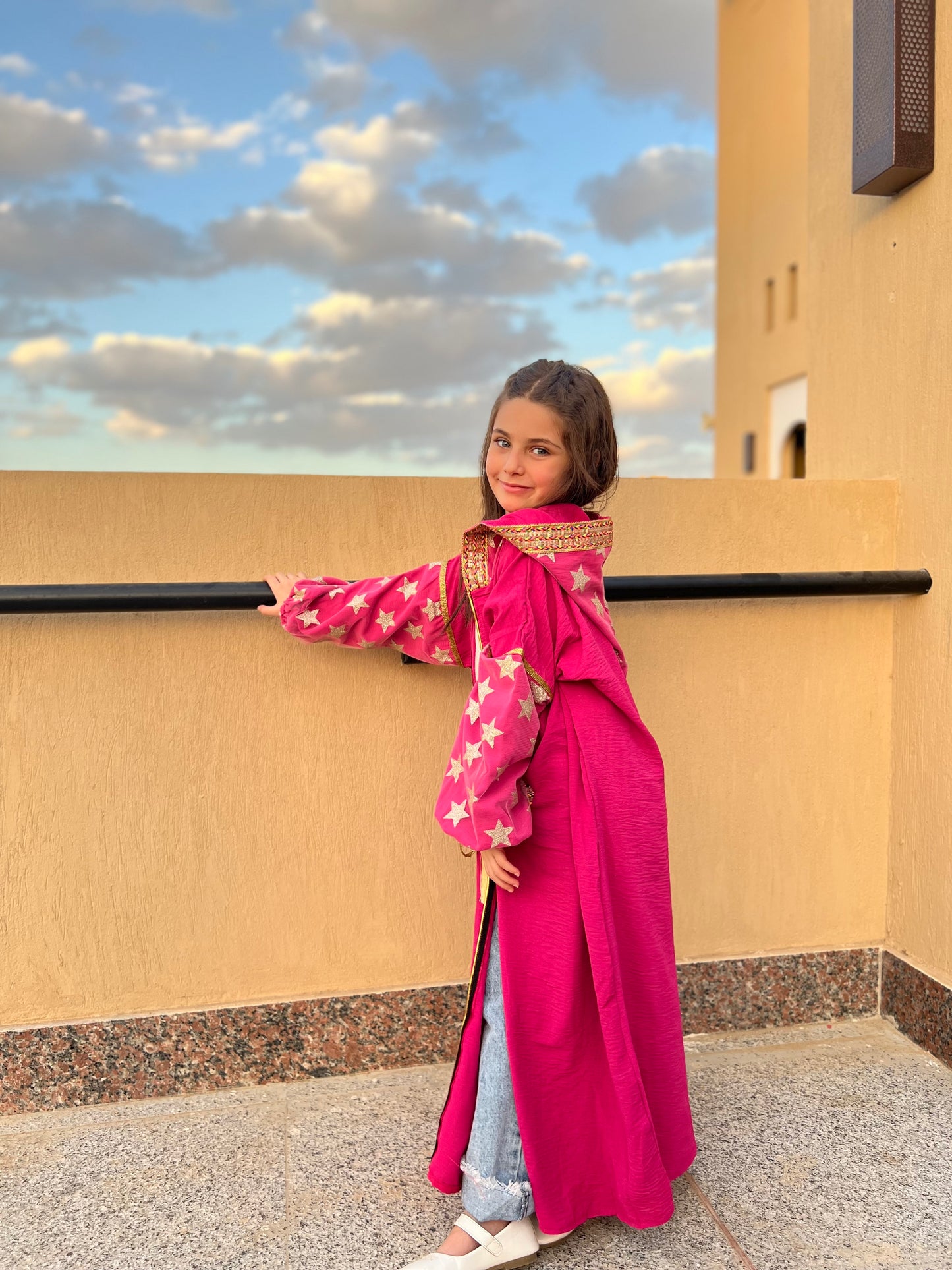 Pink kaftan