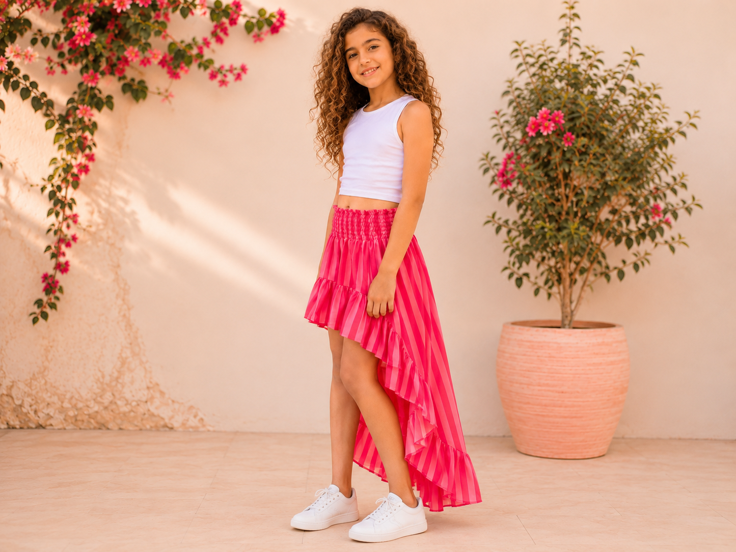 Ripple skirt