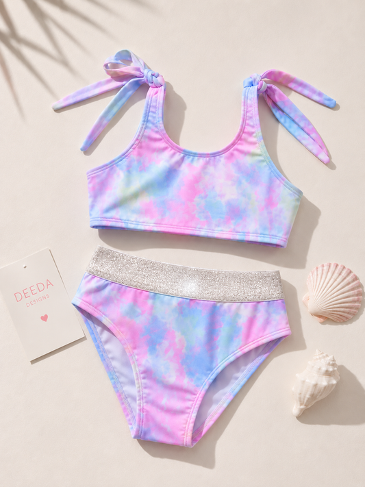 Tie dye bikini