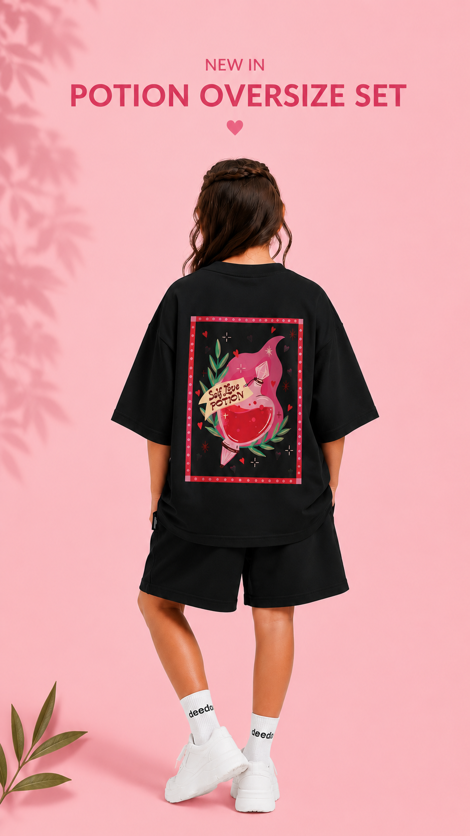 Love poison (set) teshirt & short