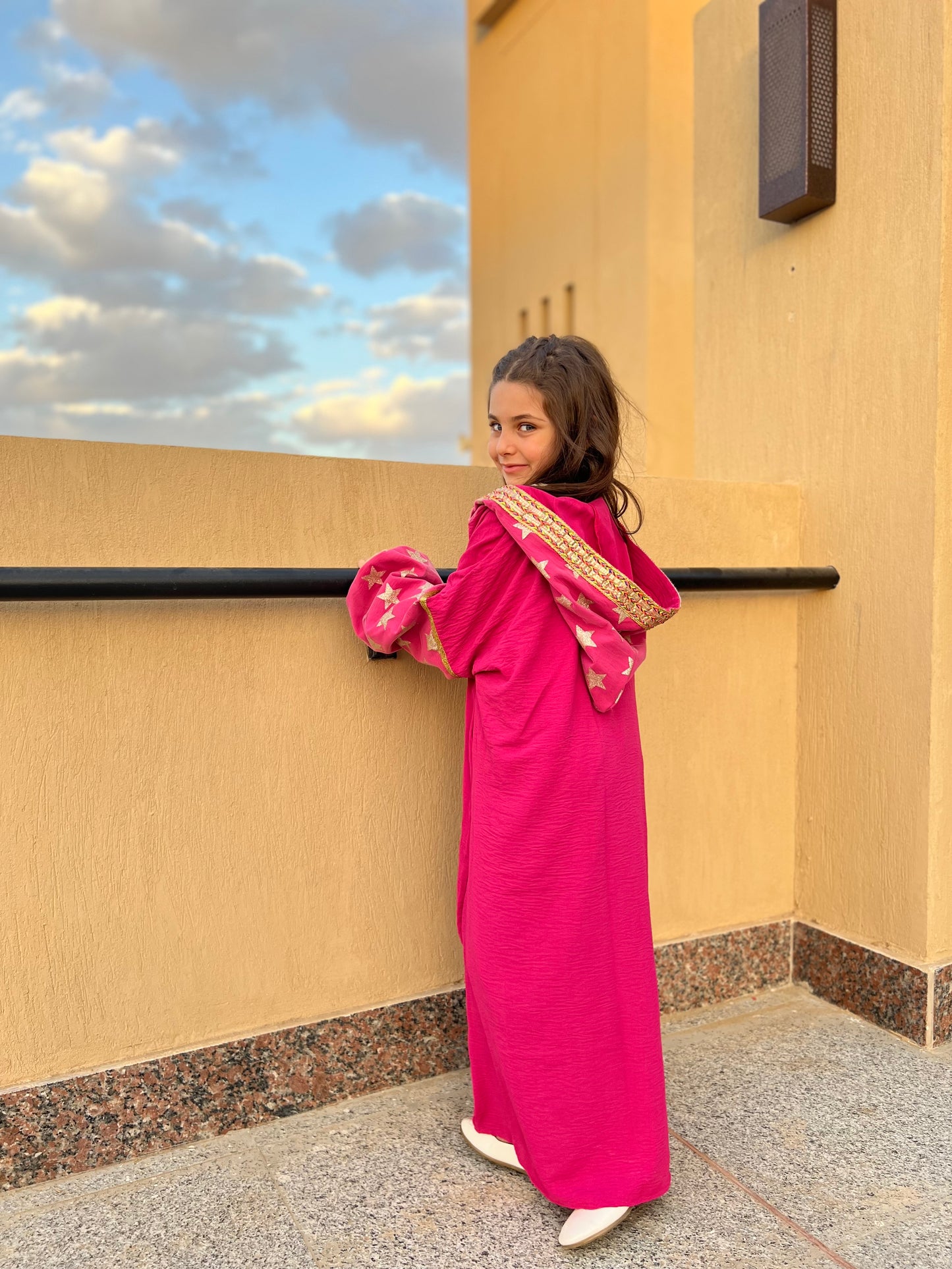 Pink kaftan