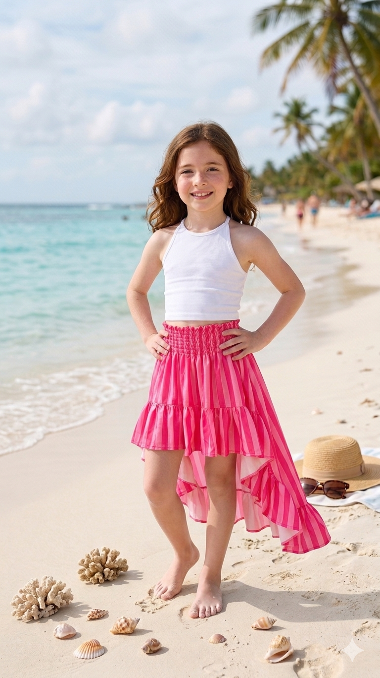 Ripple skirt