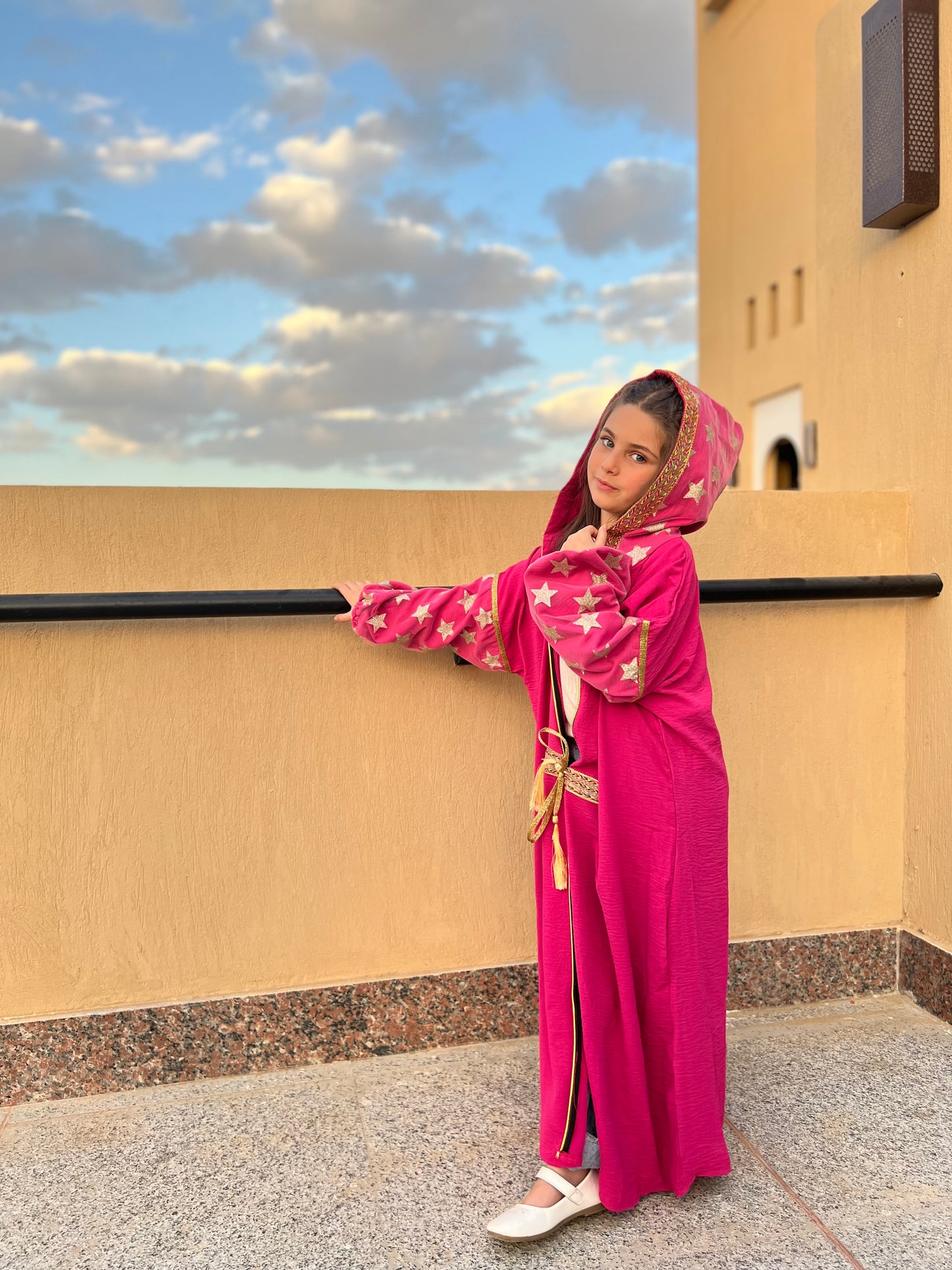 Pink kaftan