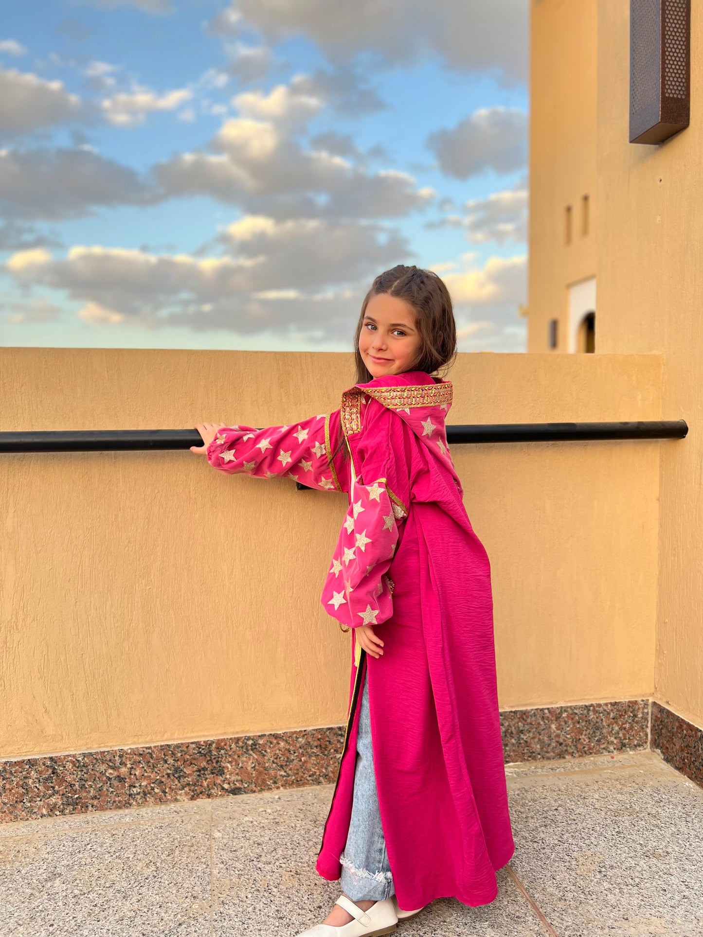 Pink kaftan