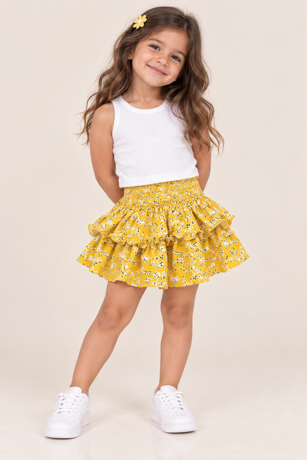 Yellow skirt