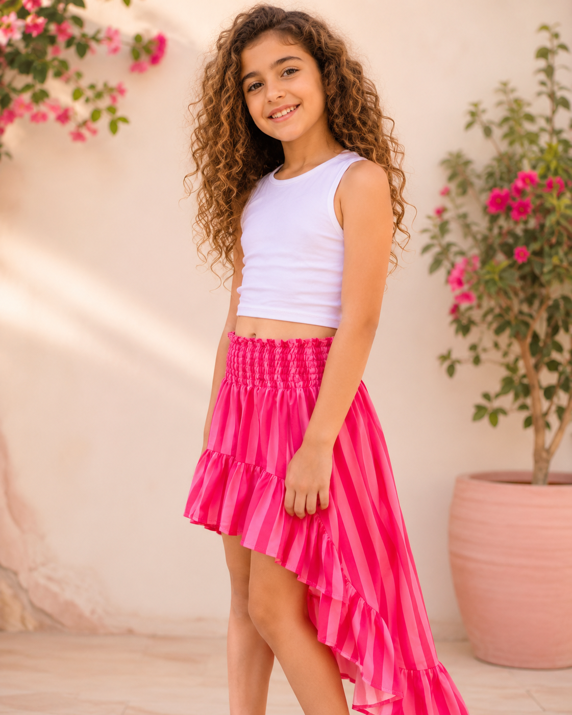 Ripple skirt