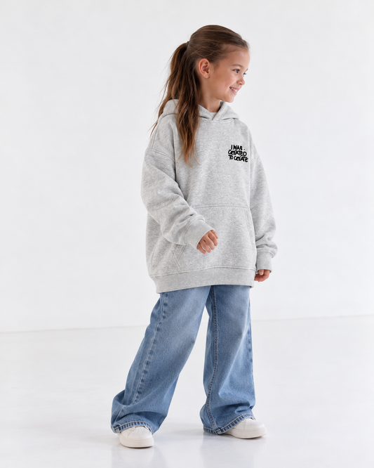 Created hoodie (gray)