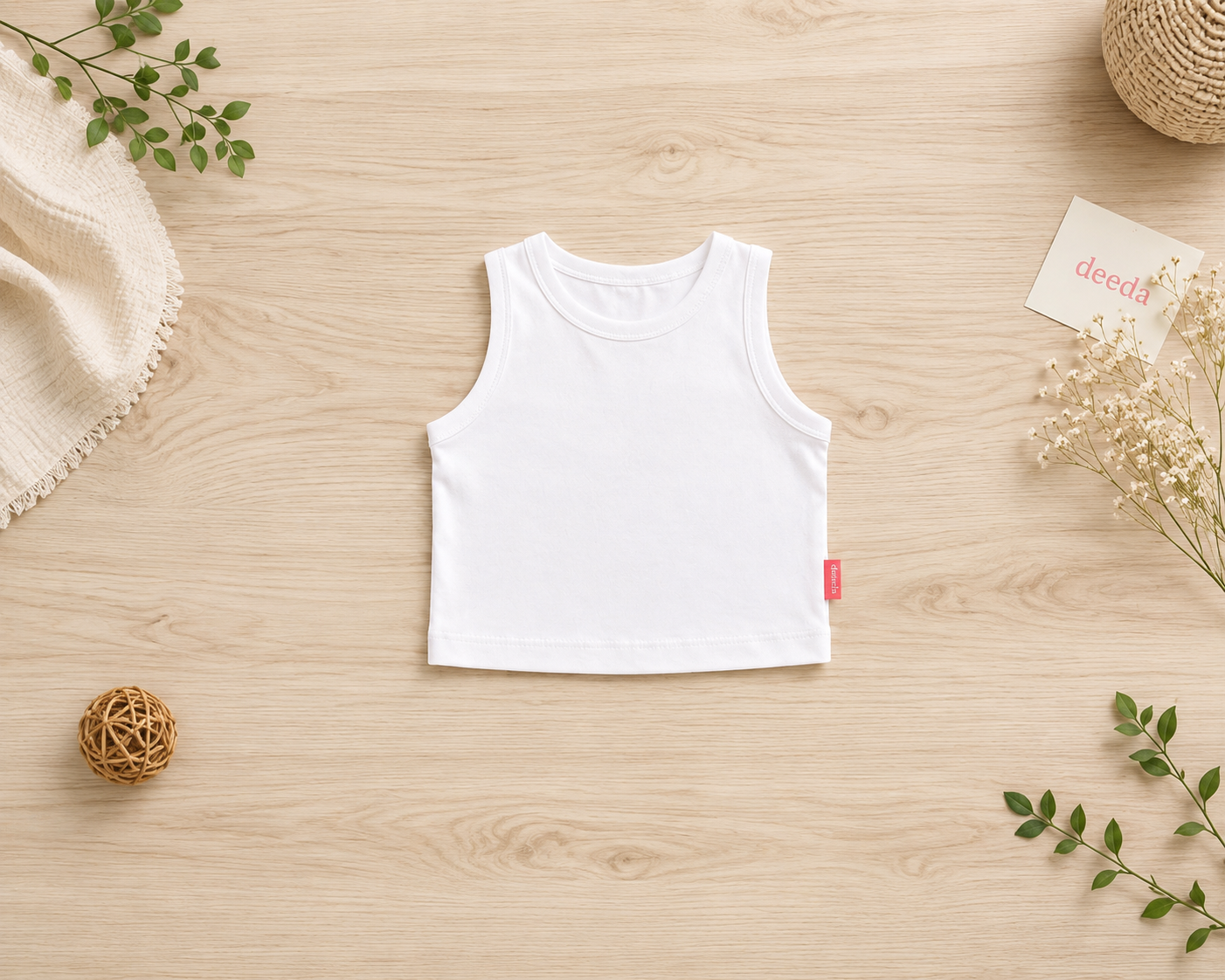 Cotton tank top